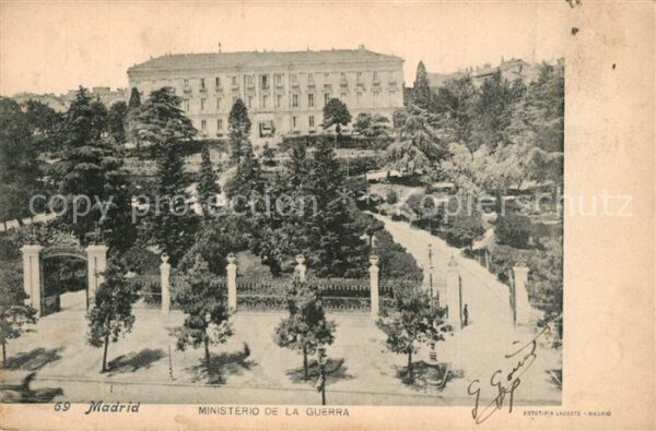 Madrid Spain Ministerio de la Guerra