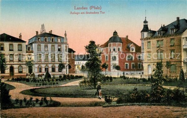 Landau Pfalz Anlage am deutschen Tor