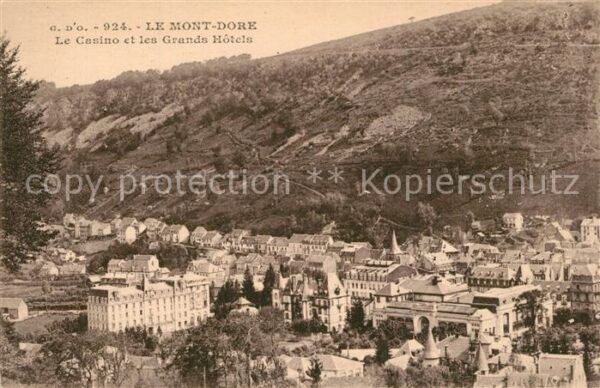 Le Mont-Dore Puy de Dome Casino et les Grands Hotels