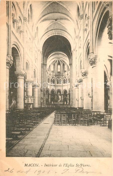 Macon Hainaut Interieur de l’Eglise St Pierre