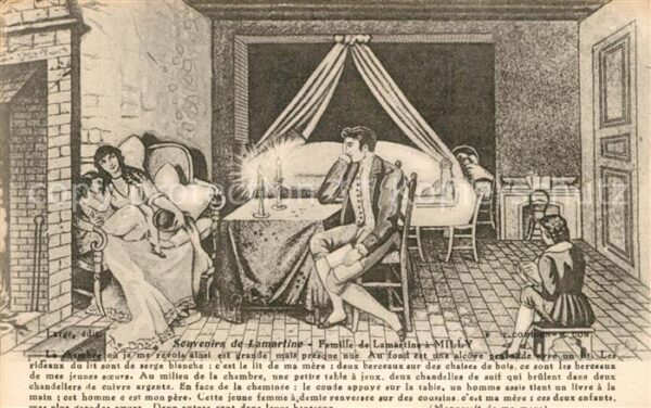 Lamartine Famille de Lamartine a Milly