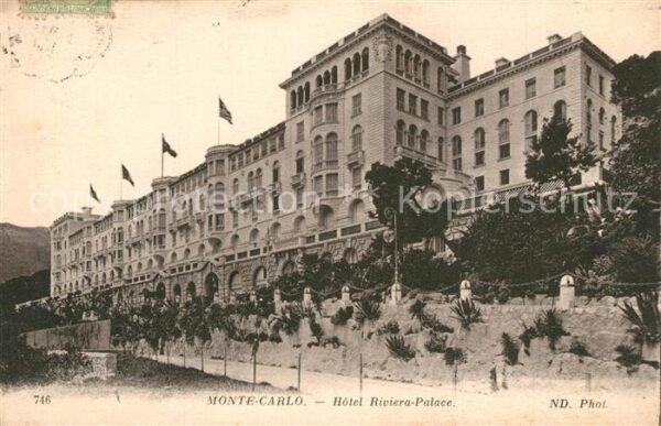 Monte-Carlo Hôtel Riviera Palace Côte d_Azur