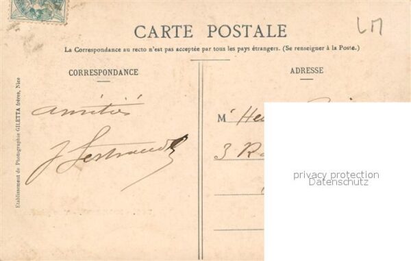 Monaco Vue Generale de la Principauté Côte d_A – Bild 2