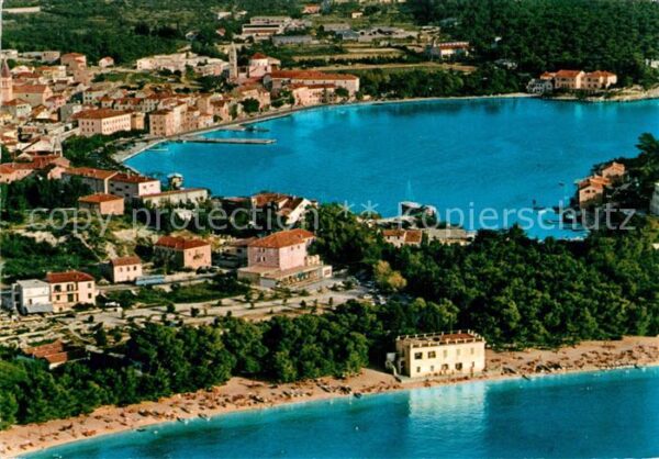 Makarska Dalmatien Küstenpanorama Strand Fliegeraufnahme