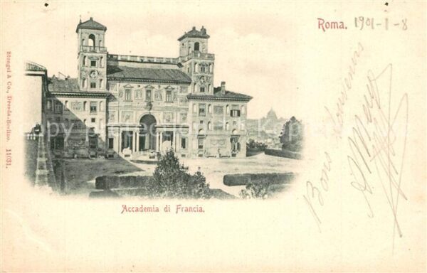 Roma Rom Accademia di Francia