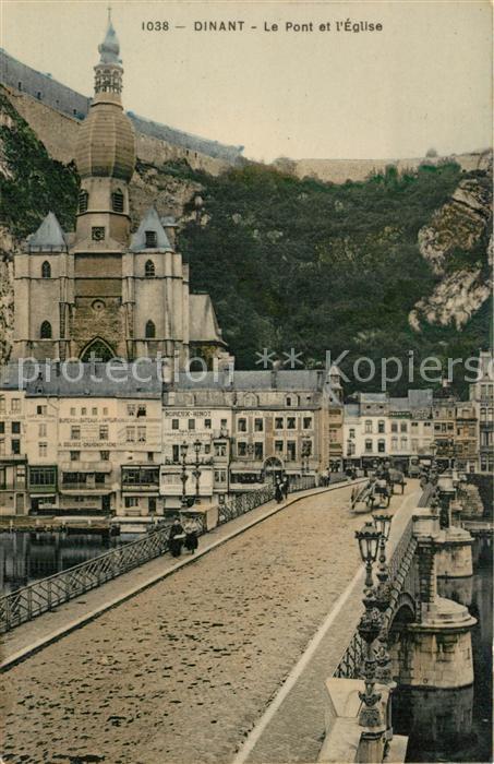 Dinant Wallonie Pont Eglise