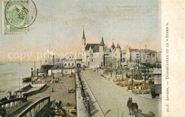 Anvers Antwerpen Debarcadere Steen