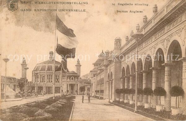 Exposition Universelle Gand 1913 Section Anglaise