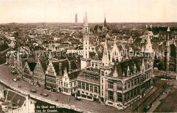 Gand Belgien Quai aux Herbes