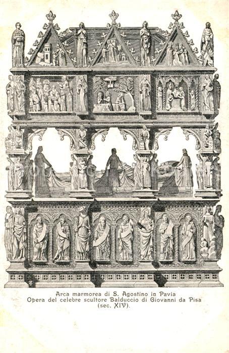 Pavia Arca S. Agostino Balduccio di Giovanni