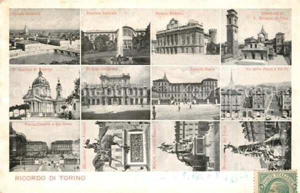 Torino Stazione Palazzo Madama Via della Zecca