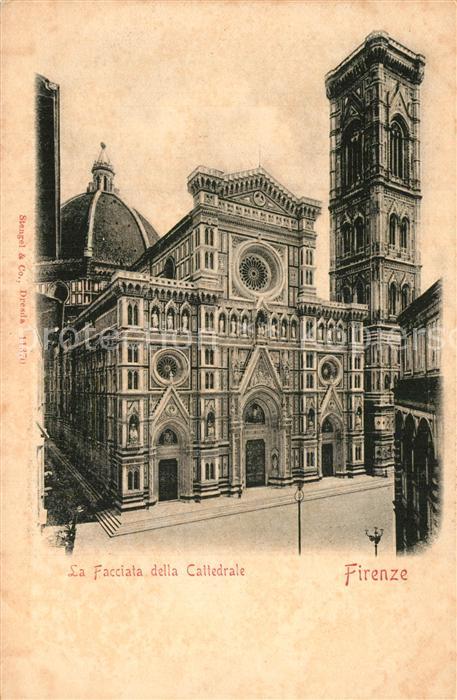 Firenze Florenz Facciata della Cattedrale