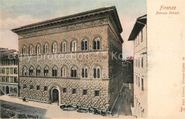 Firenze Florenz Palazzo Strozzi