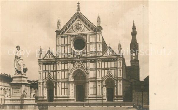 Firenze Florenz Basilica Santa Croce