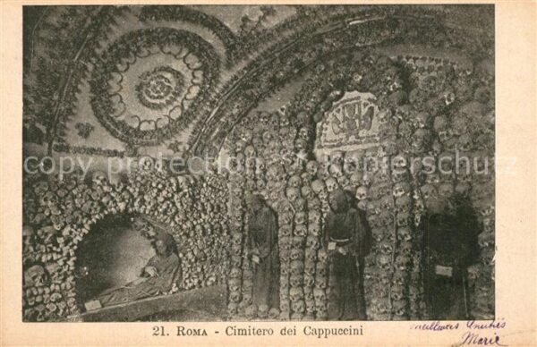 Roma Rom Cimitero dei Cappuccini