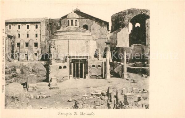 Roma Rom Tempio di Romolo