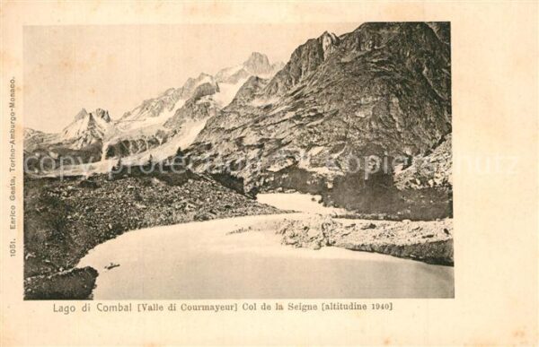 Lago di Combal Col de la Seigne