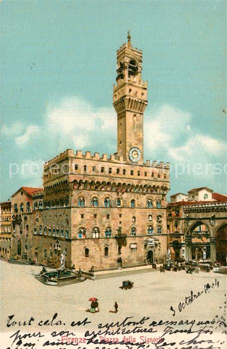 Firenze Florenz Piazza della Signoria