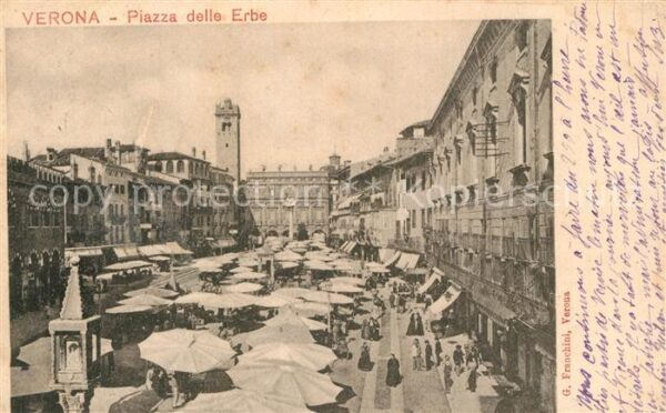 Verona Veneto Piazza delle Erbe