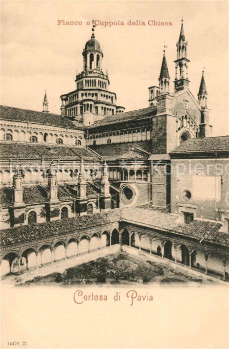 Certosa di Pavia Cuppola della Chiesa