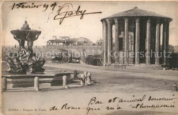 Roma Rom Tempio di Vesta