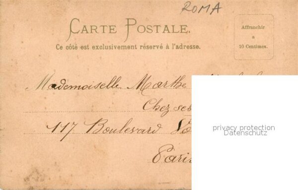 Roma Rom Porte d_honneur des Orfevres Litho K?ns – Bild 2