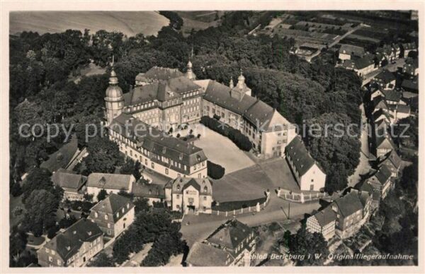 Schloss Berleburg Fliegeraufnahme
