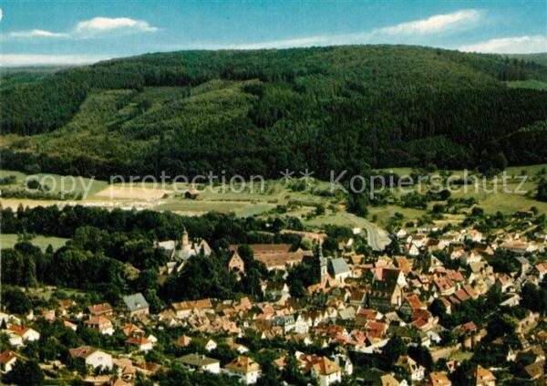 Buedingen Hessen Fliegeraufnahme