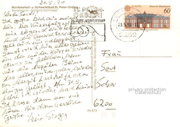 St Peter-Ording Sanatorium Goldene Schlüssel Fliegerauf – Bild 2