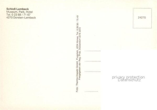 Dorsten Schloss Lembeck Museum Park Hotel Flieg – Bild 2