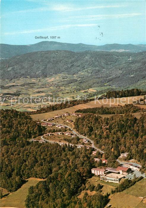 Sonnenwald Schoefweg Fliegeraufnahme mit Kur und Sporthotel