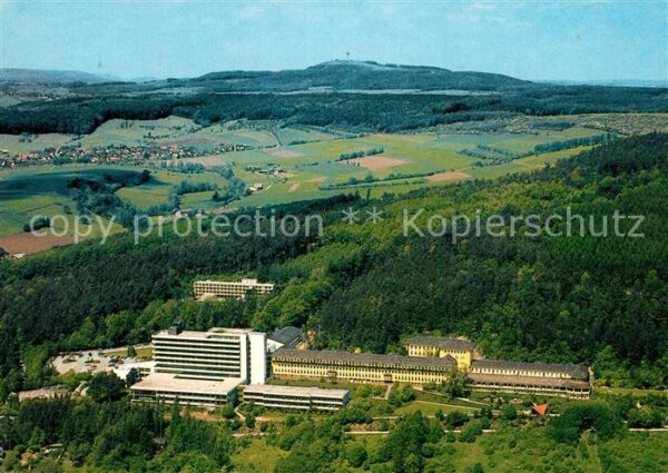 Hoexter Weser Weserbergland Klinik Fliegeraufnahme