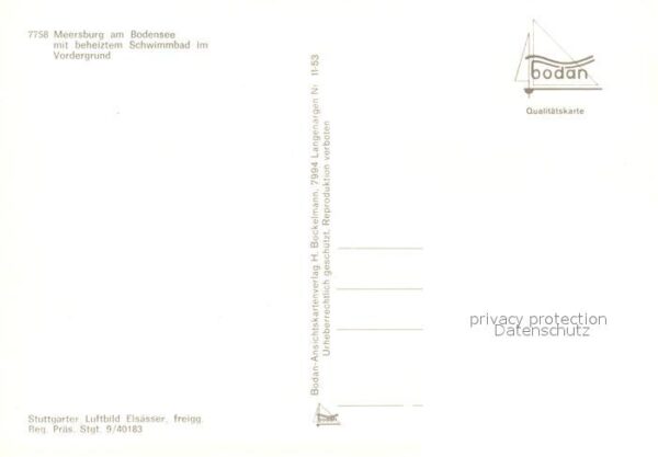 Meersburg Bodensee Fliegeraufnahme – Bild 2