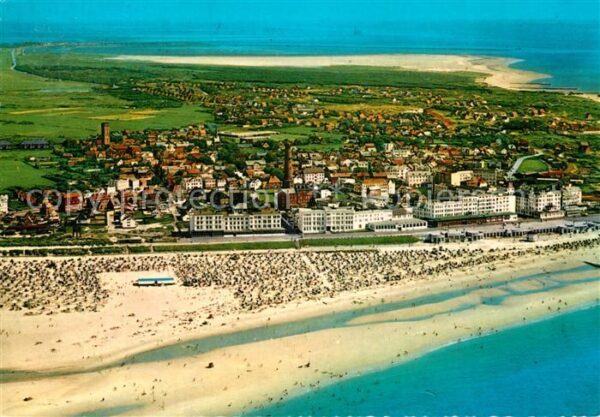 Borkum Fliegeraufnahme