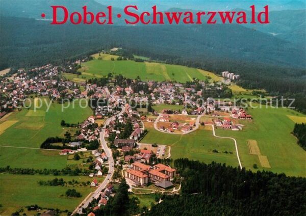 Dobel Schwarzwald Fliegeraufnahme
