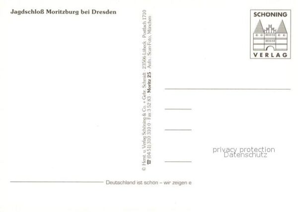 Dresden Jagdschloss Moritzburg Fliegeraufnahme – Bild 2