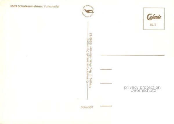 Schalkenmehren Vulkaneifel Fliegeraufnahme – Bild 2