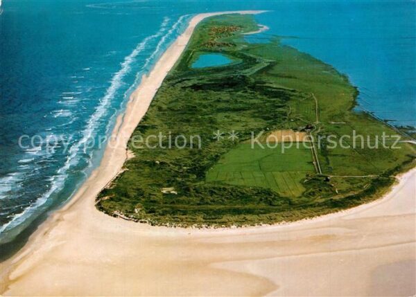 Insel Juist Fliegeraufnahme