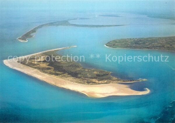 Amrum Fliegeraufnahme mit der Westspitze von