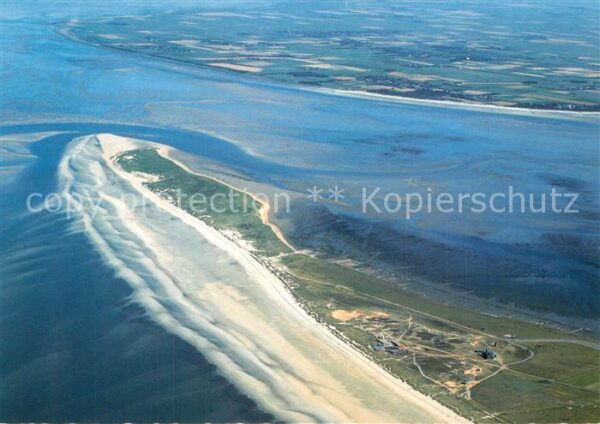 Amrum Fliegeraufnahme mit Odde