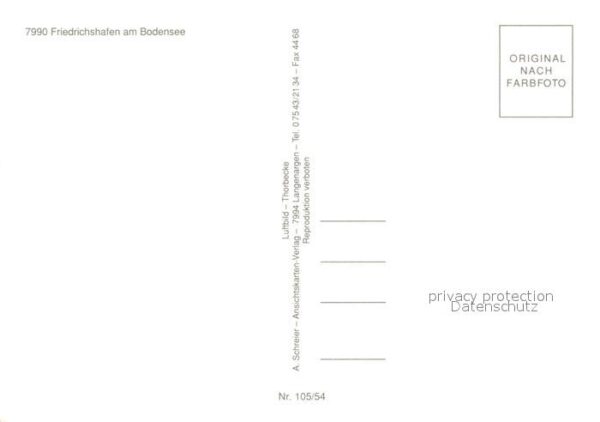 Friedrichshafen Bodensee Fliegeraufnahme – Bild 2