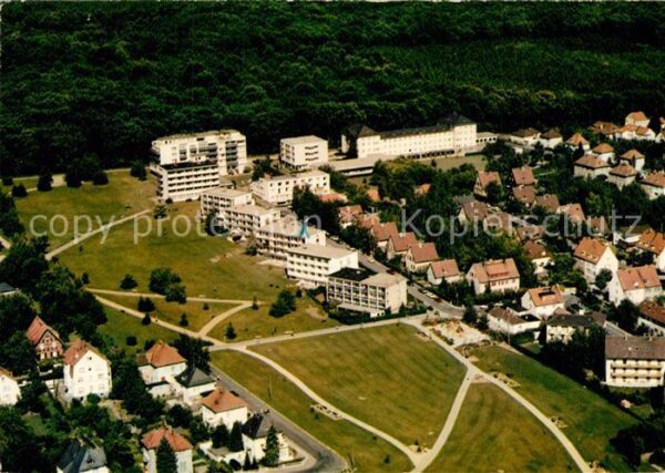 Bad Soden Taunus Fliegeraufnahme mit neuem Kurpark