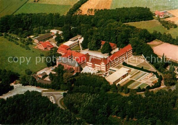 Borken Westfalen Oblatenkloster Mariengarden Fliegeraufn