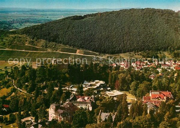 Badenweiler Fliegeraufnahme mit Kurhaus