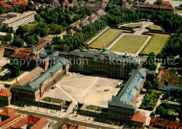 Rastatt Schloss Fliegeraufnahme