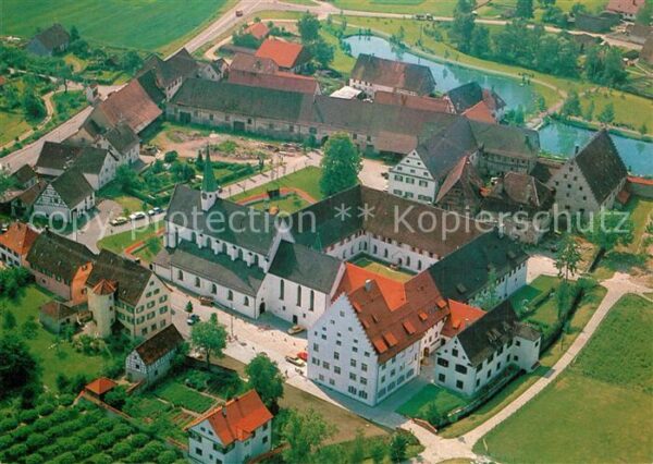 Heiligkreuztal Ehem Zisterzienserkloster Fliegeraufnah