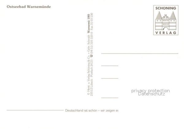 Warnemuende Ostseebad Fliegeraufnahme – Bild 2