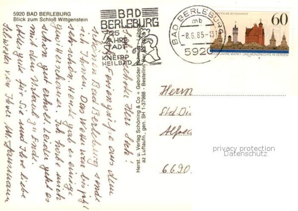 Bad Berleburg Schloss Wittgenstein Fliegeraufnahme – Bild 2