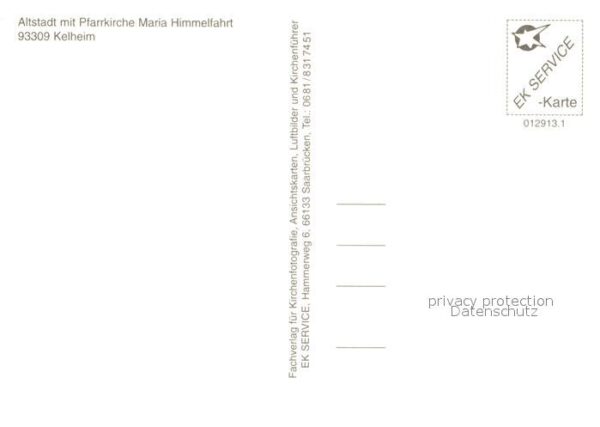 Kelheim Altstadt mit Pfarrkirche Maria Himmelfa – Bild 2