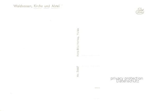 Waldsassen Kirche und Abtei Fliegeraufnahme – Bild 2